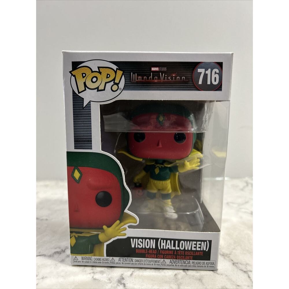 Funko Pop! Wanda Vision Vision (Halloween) #716 See Description